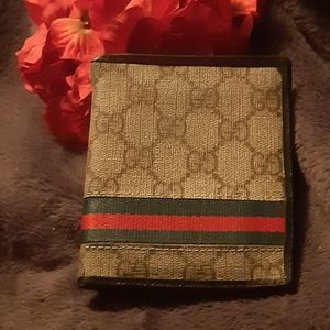 Vintage Authentic Gucci Mens Wallet